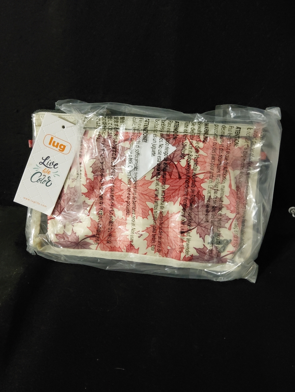 Lug, Tackle, Maples Cream Print Cosmetic/storage Pouches - Picture 4 of 6